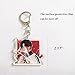 MAZELX Dream SMP Keychain Sapnap Keychain Acrylic Keyrings Decor Keychain Accessories Dream SMP Merch Sapnap Merch (sapnap)