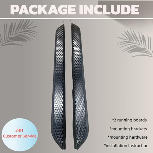 Estribos laterales para Infiniti QX50 2019-2026, aluminio miniatura 5