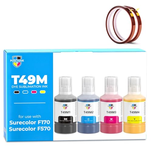 Tinta de sublimación F570 que evita la obstrucción de cabezales y elimina los colores apagados