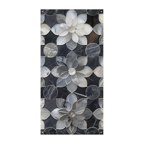 Décoration de porte verticale saisonnière pour embellir l'entrée