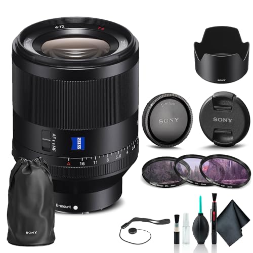 Sony Planar T FE 50mm f/1.4 ZA �����Y SEL50F14Z�A�t�B���^�[�L�b�g�A�L���b�v�L�[�p�[�A�N���[�j���O�L�b�g�ȂǁB