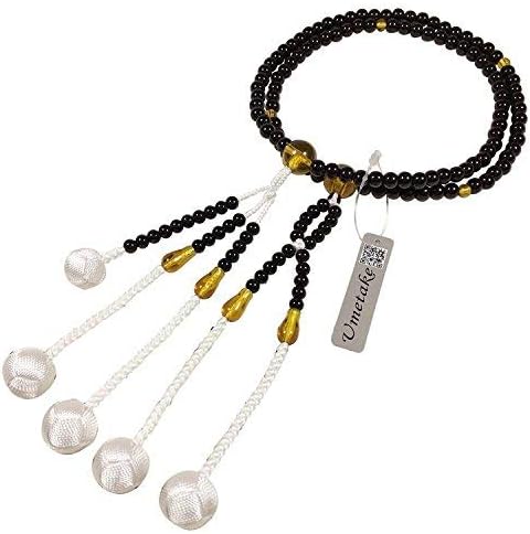 UMT Nichiren shoshu juzu Senior Plastic Agate Plastic Amber Buddhism Prayer Beads White Woven Balls