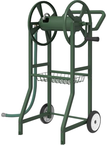 Artigarden Garden Hose Reel Cart (125 ft, 2 Wheels)