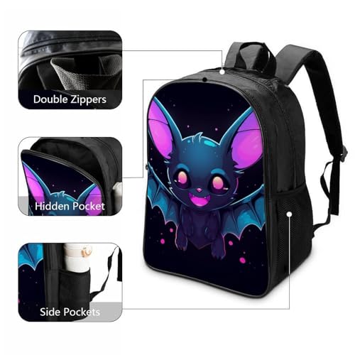 Sac à dos d'école imprimé 3D pour le collège et les sorties - 3