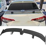 DREAMOTOR 54 Inch Universal Rear Spoiler, Car Rear Trunk Spoiler Wing Spoiler Compatible with Mazda Miata RX-7 Chevy Corvette C8 C7 Camaro Nissan Lexus Toyota Honda Civic Ford Mustang Scion
