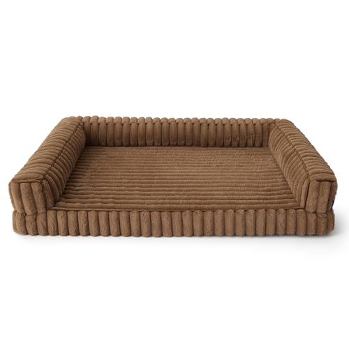 Bedsure Corduroy Fleece Pet Sofa