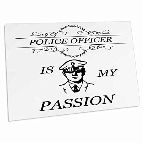 Alfombrilla para escritorio 3dRose Police Officer 58x40cm miniatura 1