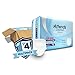 Attends Discreet Incontinence Care Day/Night Extended Wear Protective Underwear with DermaDry Technology for Adults, Medium, Unisex, 16 Count (Pack of 4) (Packaging My Vary)