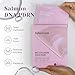 Tolureviah Salmon DNA PDRN Bio Collagen Sheet Mask – Hydrating & Brightening Face Mask with Niacinamide & Hyaluronic Acid for Radiant Glass Skin Glow, 34g Essence, 4 Pack