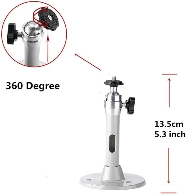 Projector Mounts 13.5cm Universal Aluminum Projector Bracket Projector for Ceiling Or Wall Capacity for Camera Or Projector Projector Accessories