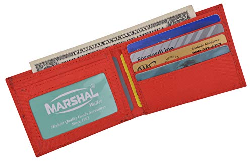 New Nylon Slim Compact Boys ID Card Bifold Wallet2