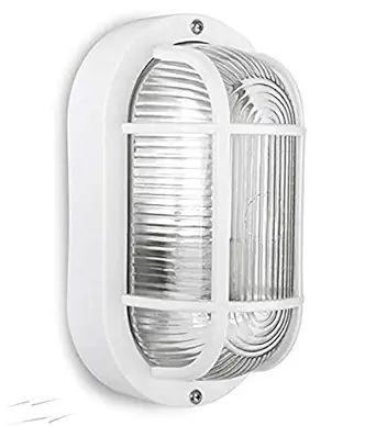 PVC Waterproof Wall Hanging Light Lamp (White, 20x10x9 cm)