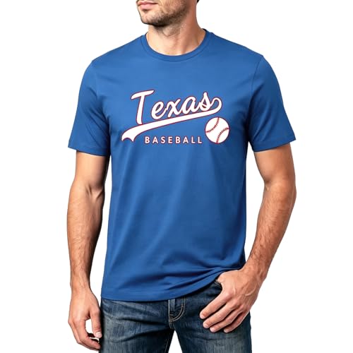 Mens Vintage Baseball Fans Team Color T Shirt for Men Women