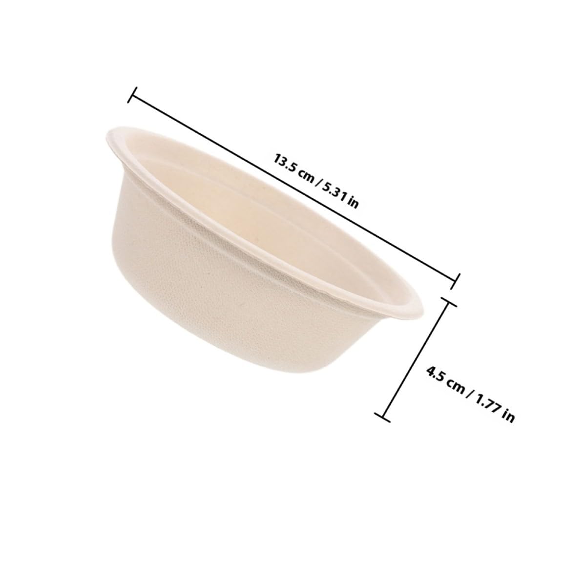 100pezzi Ciotole Usa e Compostabili Ciotole Per Noodles e Insalate Per e