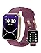 Dakofied Smartwatch Donna Chiamate Bluetooth Smart Watch con Contapassi Cardiofrequenzimetro da Polso Saturimetro Orologio Fitness Impermeabile IP68 Notifice di WhatsApp per Android iOS Viola