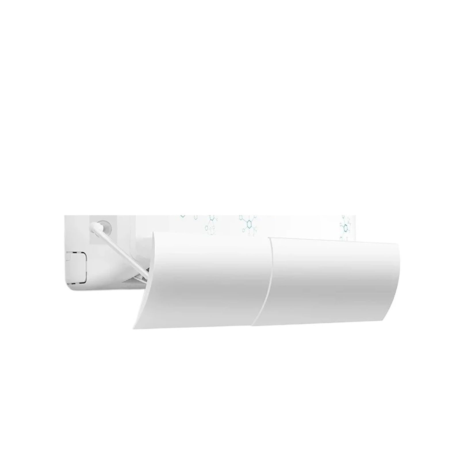 Air Conditioner Covers Air Conditioning Anti Direct Blowing Wind Shield Outlet Baffle Air Guide Deflector Adjustable Punch Free(1pcs b)