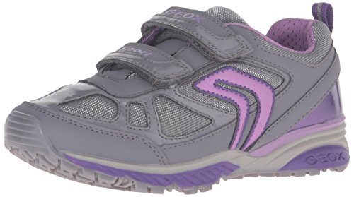 Geox J Bernie Girl D baskets basses fille idéales pour la cour de récréation