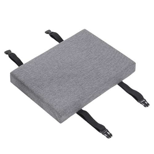 CUCUFA Cojín de heces de Silla, Cojines de Barra sin Deslizamiento de 13x9x3 con Sujetador de Silla Suave Transpirable para sillas de Comedor, Estilo 1, Cojines de Barra