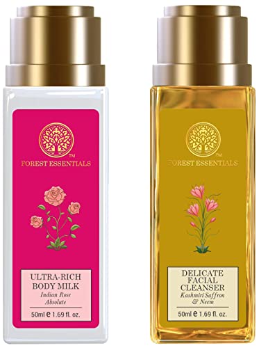 Forest Essentials Ultra-Rich Body Milk Indian Rose Absolute|Hydra...