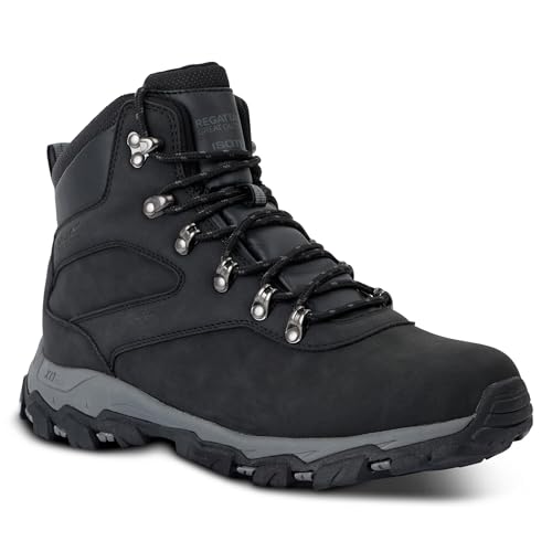 Regatta Mens Holcombe Classic Walking Boots (11) (Black)