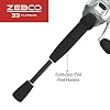 Zebco 33 Platinum Spincast Reel and Fishing Rod Combo, Anti-Reverse Clutch