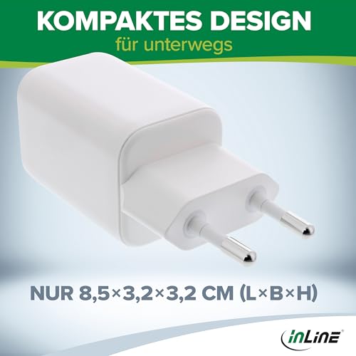 Fuente de alimentación USB C Power Delivery de 33W Inline con Quick Charge para tableta 5