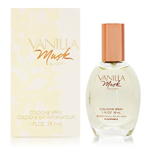 Vanilla Musk By Coty Cologne Spray For Women 1 Ounce