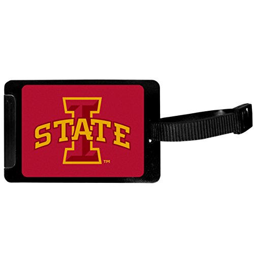 Siskiyou NCAA Iowa State Cyclones Luggage Tag Black, 3.25"
