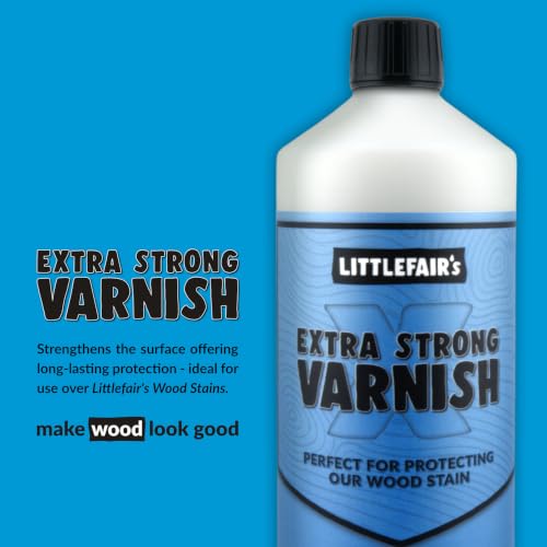 Littlefair's Extra starker Holzlack für den Innenbereich, wasserbasierter Türlack und Kreidelack (250 ml, Satin) – Ansicht 2
