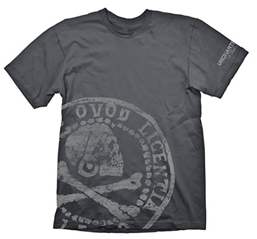 T-Shirt Homme Meroncourt en coton noir col rond coupe droite