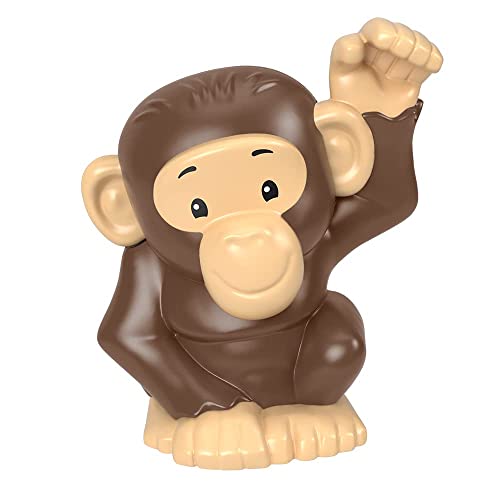 Singe marron Fisher-Price pour Little People Go Wild Safari Guide GNM37 rechange