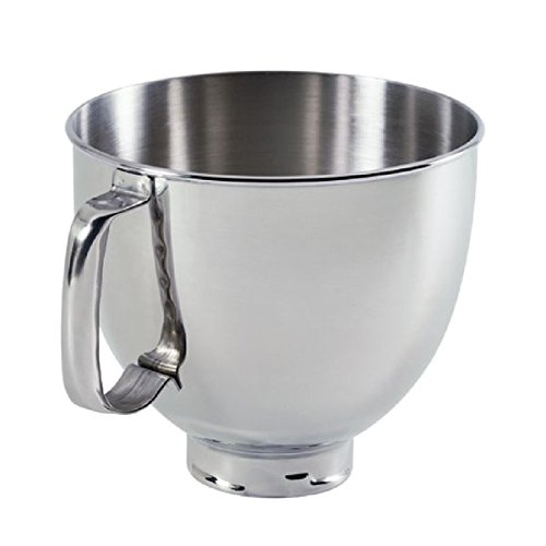 KitchenAid K5THSBP Edelstahl Schüssel 4,8 l mit Griff Hand
