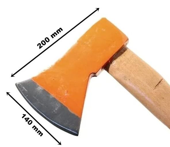 ASCIA ACCETTA SCURE SPACCALEGNA 1500 gr. MANICO IN LEGNO LAMA 140mm LUNG. 650 mm "VALEX"