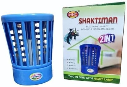 Mosquito Killer Machine Trap Lamp - Efficient Electric Insect Zapper with Direct Connection| Pop Electronic LED Mosquito Repellent Device for Safe Indoor Pest Control Suitable for House Use (Blue)
