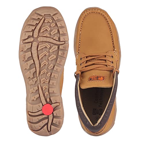 Image of Red Chief Nubuck Leather Casual Shoes for Men | Lace-Up Shoes for Men | RC3796