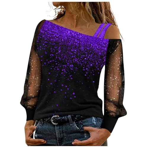 Chemisier doré à paillettes et dentelle grande taille F416