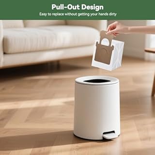 WAIKAS 6 sacchetti per iRobot Roomba Plus 505 Combo, Plus 405 Combo, 104/105 Combo, Max 705 Vac, Q0520 robot aspirapolvere, ricambi ad alta capacità - Sacchetto filtranti anti-allergeni