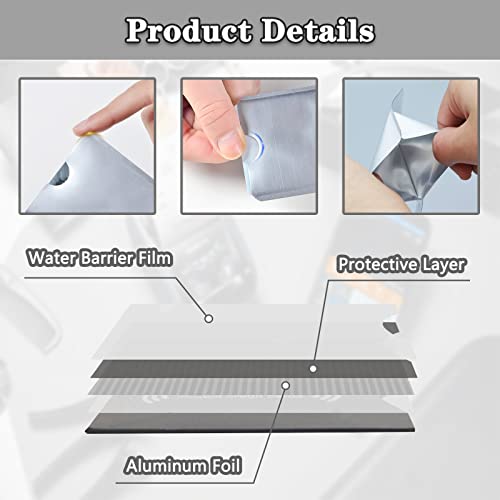 RFID Blocking Card Holder - Credit and Identity Card Protector for Theft Protection - 10 Pack Secure Sleeves for ID, Debit Cards in Pocket3