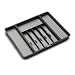 madesmart Expandable Silverware Tray - Granite | CLASSIC COLLECTION | 8-Compartments | Kitchen Organizer | Soft-Grip Lining | Easy to Clean | BPA-Free