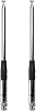 2pcs 27Mhz Antenna 9-51 TelescopeRod HT Antenna for CB HandheldPortable Radio with BNC Connector