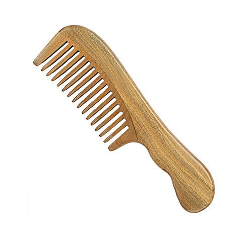 Green Sandalwood wide-tooth Natural aroma Handmade...