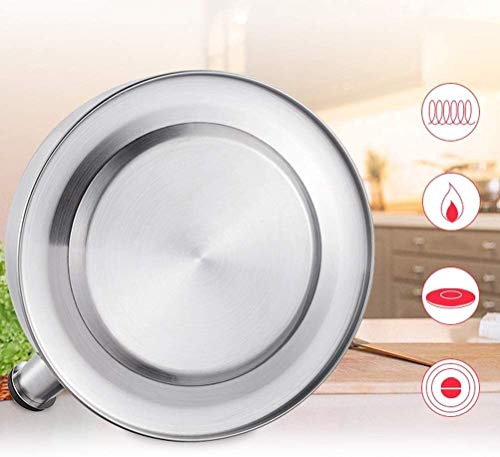 Théière en acier inoxydable grande capacité 5L pour ne plus manquer d'eau chaude - 5