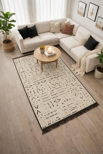 Modern Tarz Dokuma Hafif, Şık ve Günlük Kullanıma Uygun Kilim