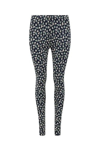 Image of Weird Fish Bailey Printed Leggings Midnight Size 10