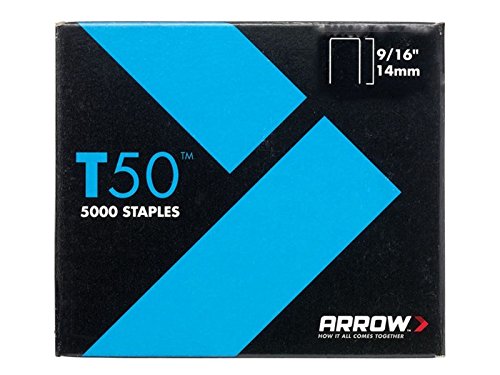 Agrafes T50 Arrow 14 mm pour fixer les tissus de décoration intérieure