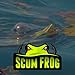 Scum Frog Painted Trophy Series Popper with a Hollow Body Frog Lure | 1/2 oz., Fire Tiger