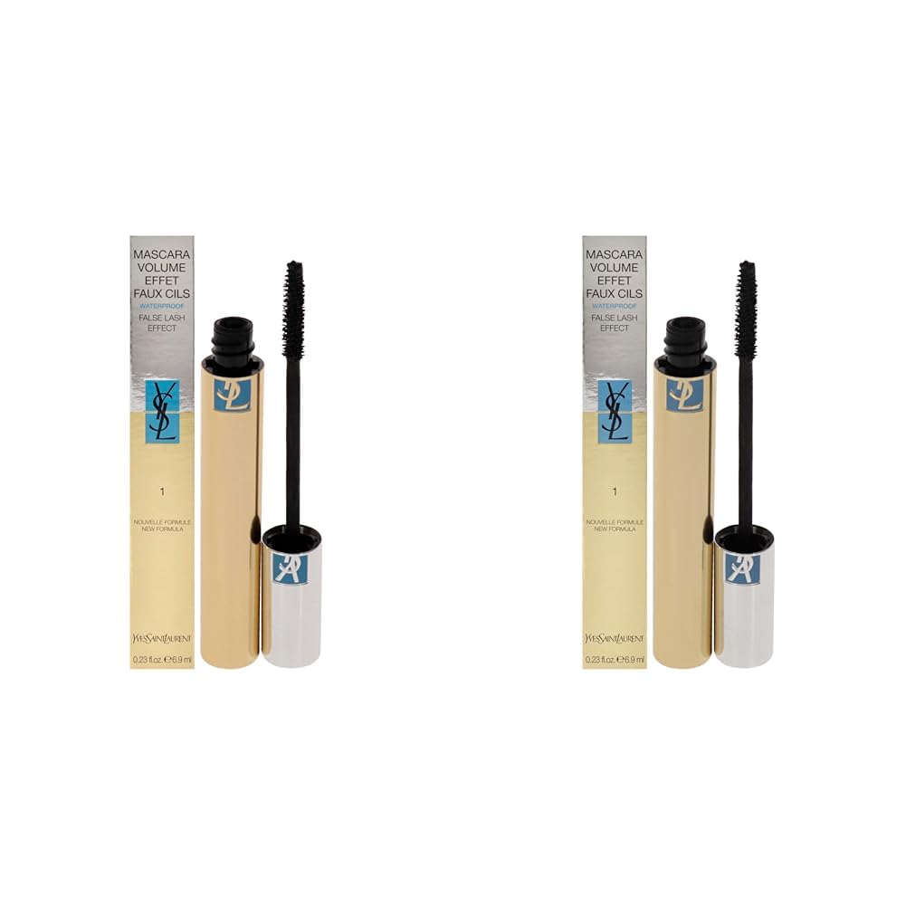 Yves Saint Laurent Volume Effet Faux Cils Wasserdichte Mascara, 2er Pack (1 x 6.9 ml)