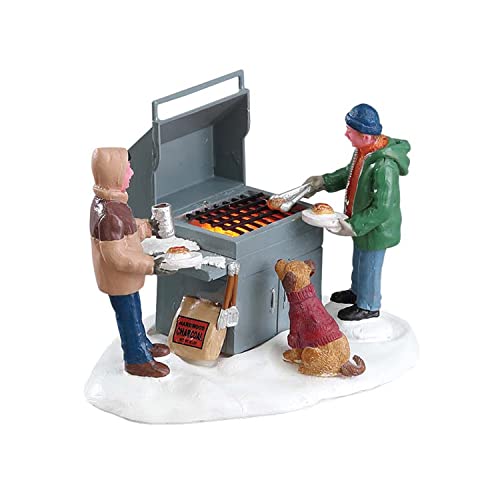Lemax Grillin' & Chillin' la précision des détails pour décor de Noël