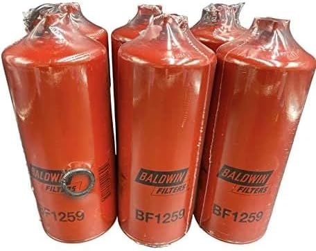 BF1259 Fuel Filter Replace 3329289, FS1000 (Pack of 6)
