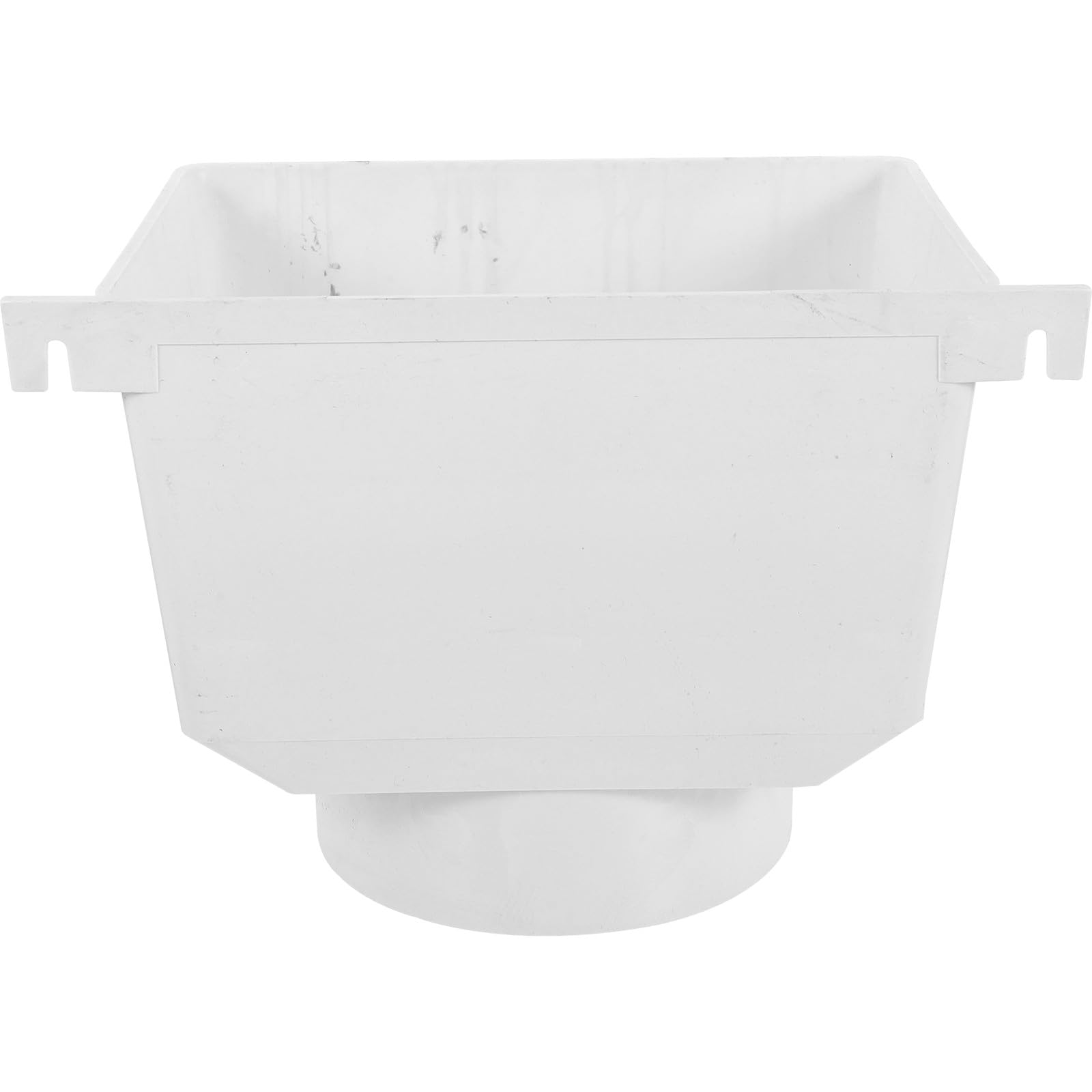 UPKOCH Desviador de Agua de Lluvia para Canaletas Pluviales de PVC Blanco, Resistente Presión y Fácil Instalación para Sistemas de Drenaje Domésticos y Fabriles